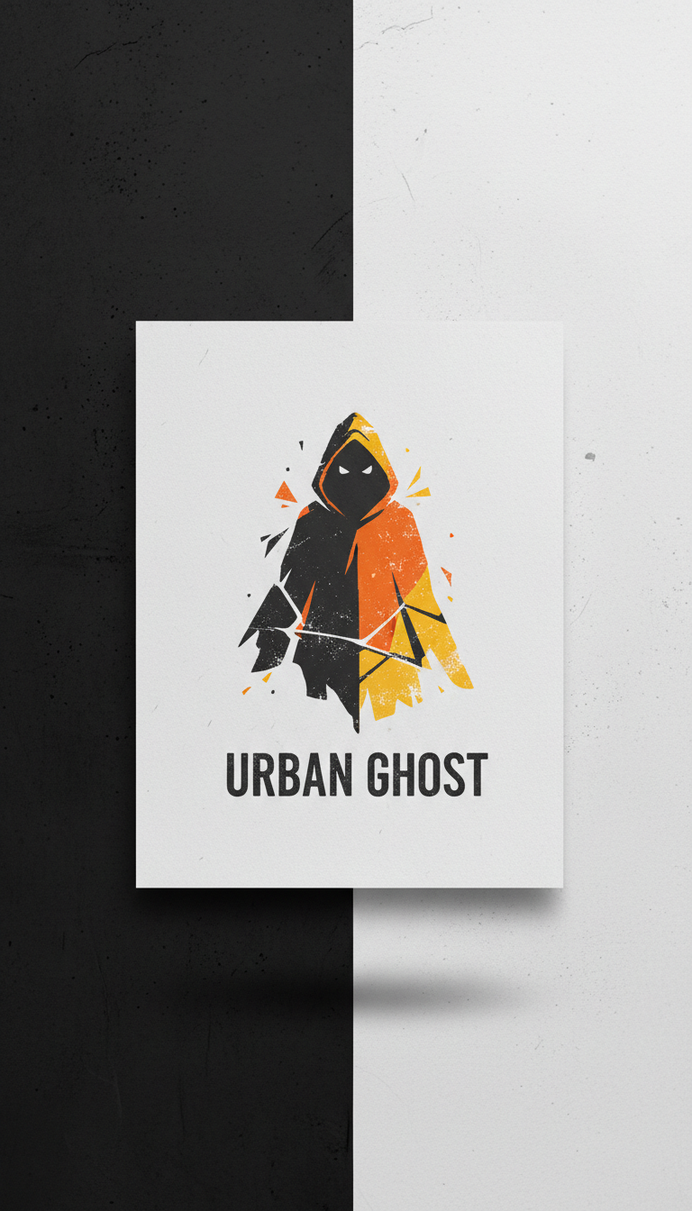 Urban Ghost PNG Artwork