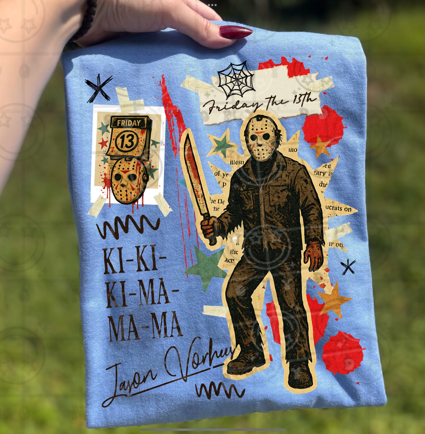 Vintage Horror Collage PNG