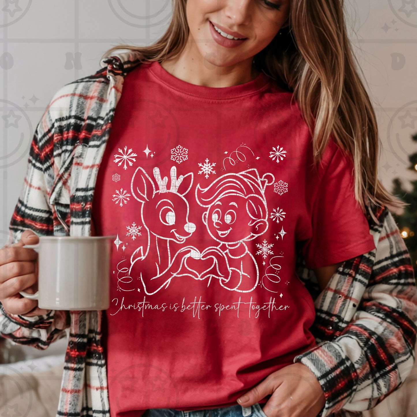 Christmas is Better Spent Together Digital Download PNG