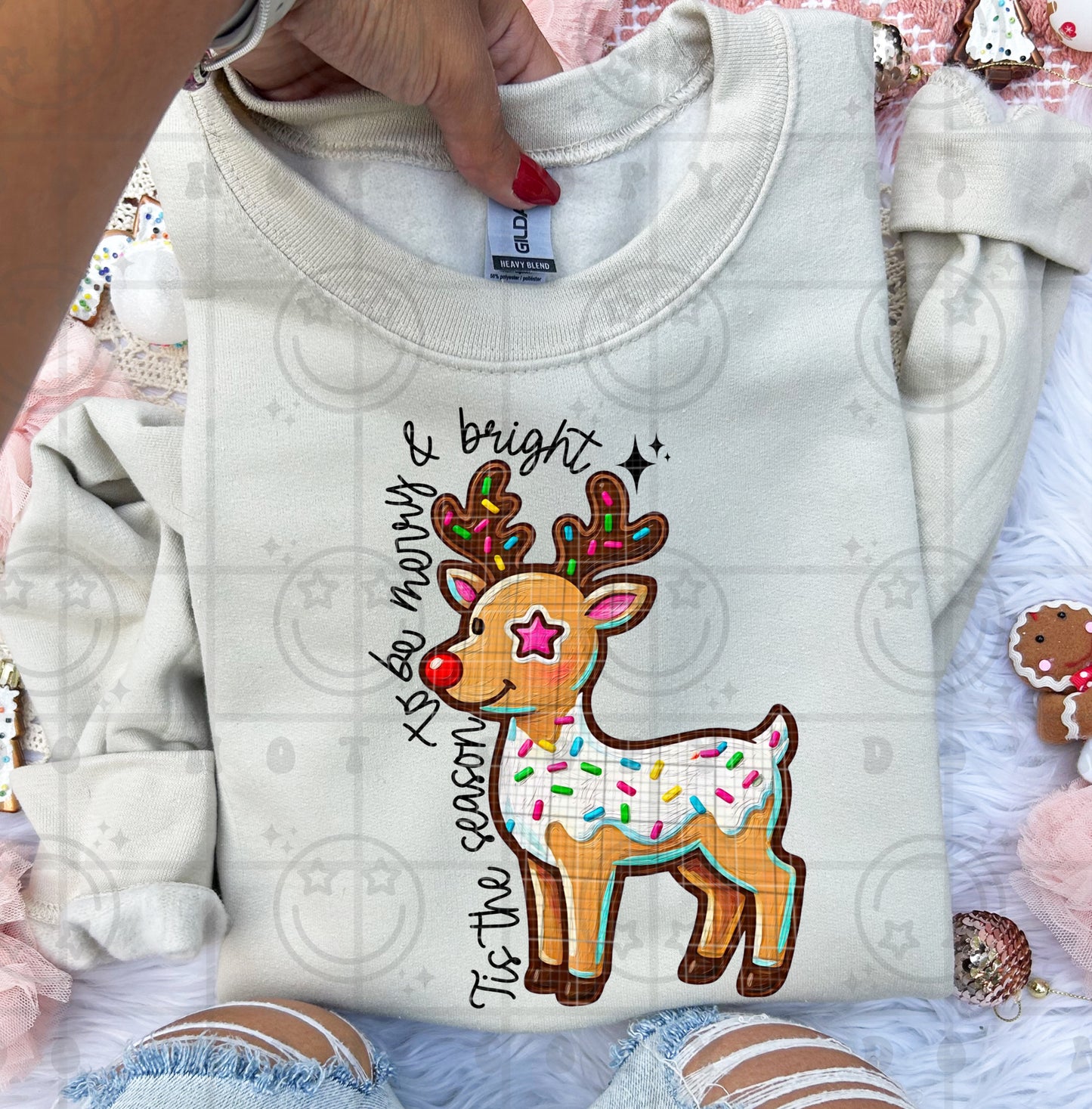 Tis the season to be merry and bright reindeer l LIMITED FILE