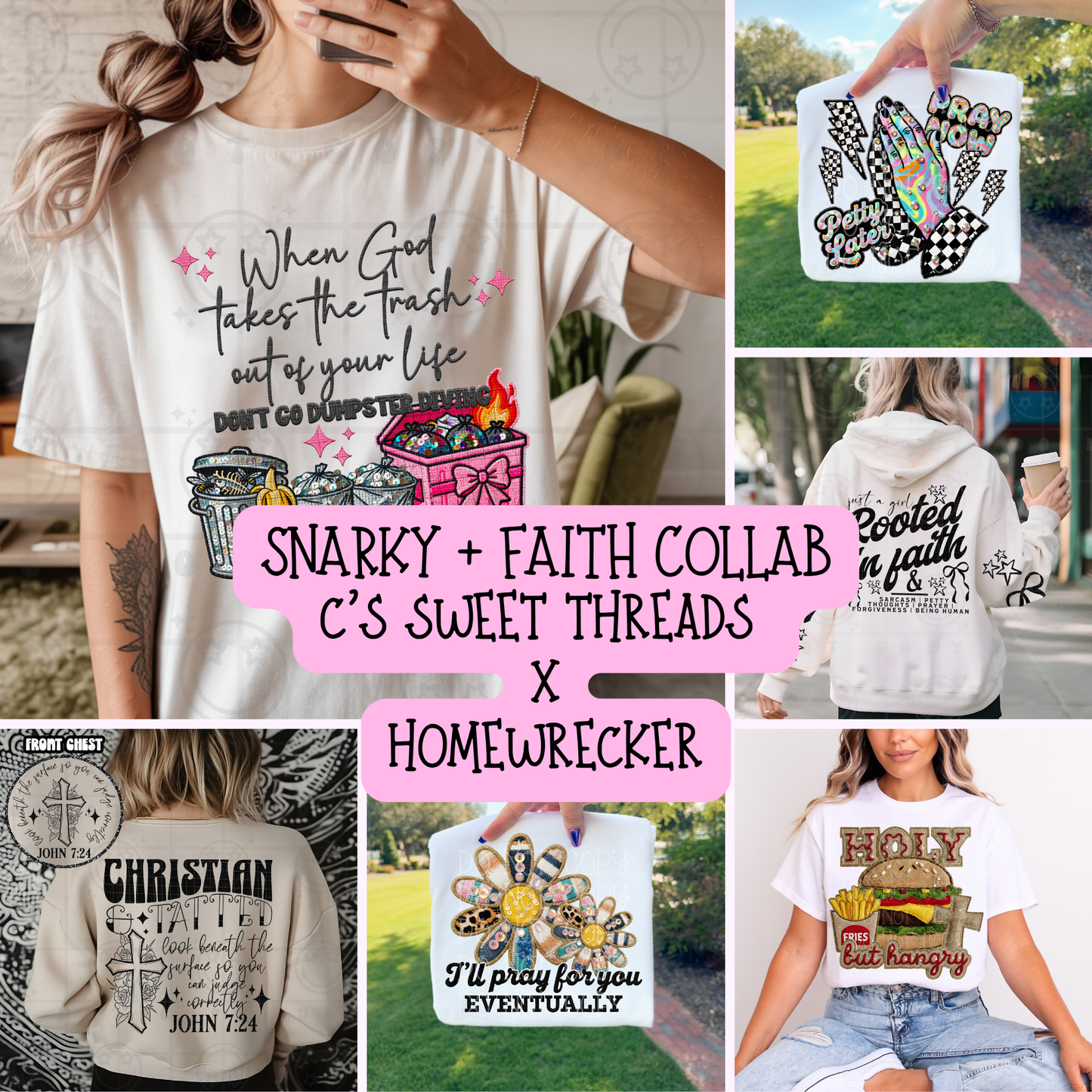 Snarky + Faith Collab | Homewrecker X Cs Sweet Threads