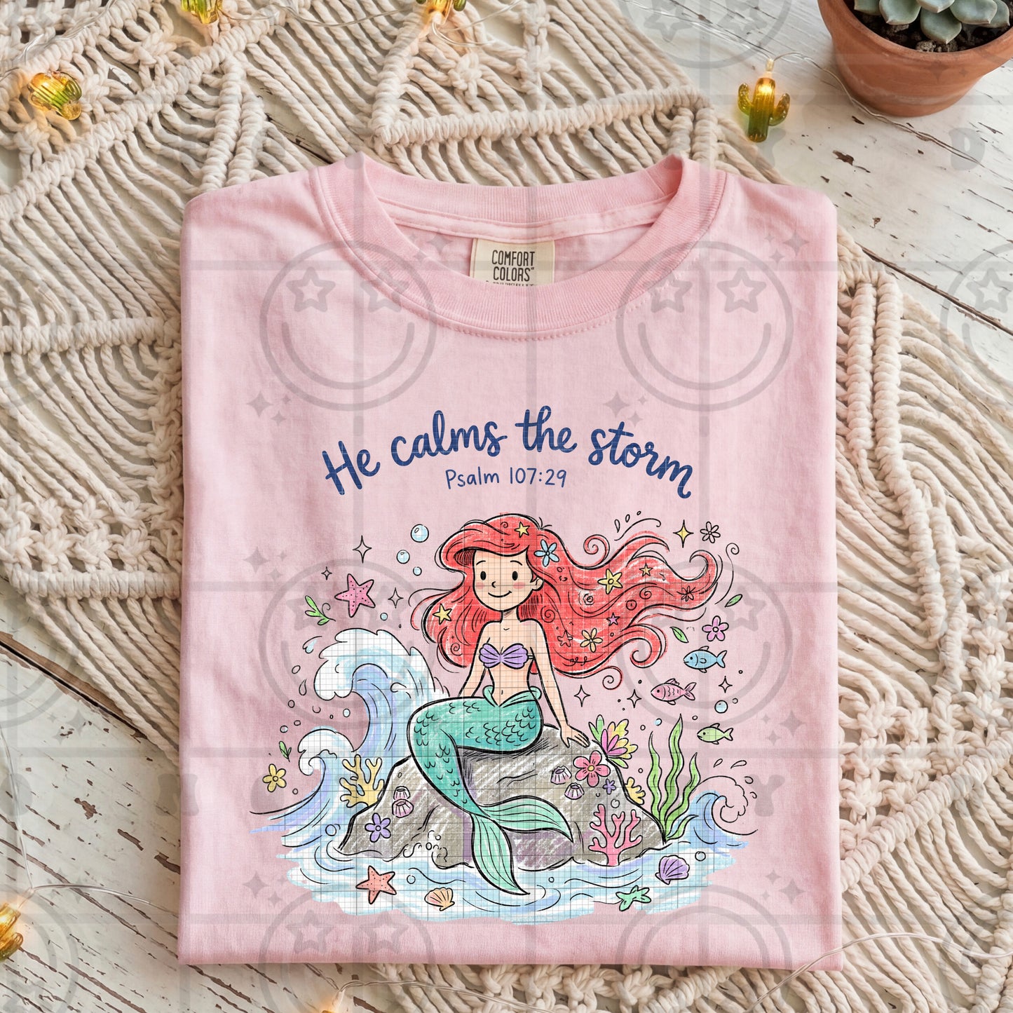 He calms the storm PNG digital download