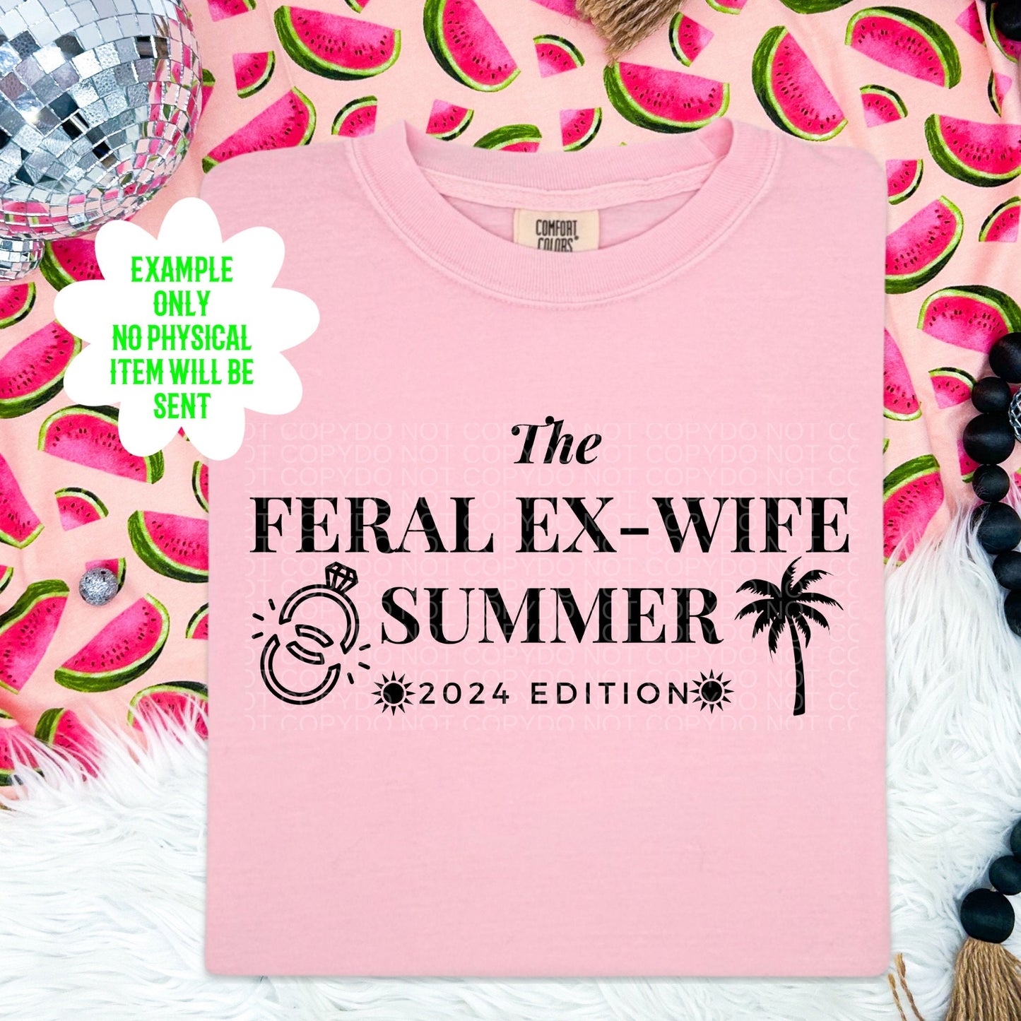The Feral Ex Wife summer PNG