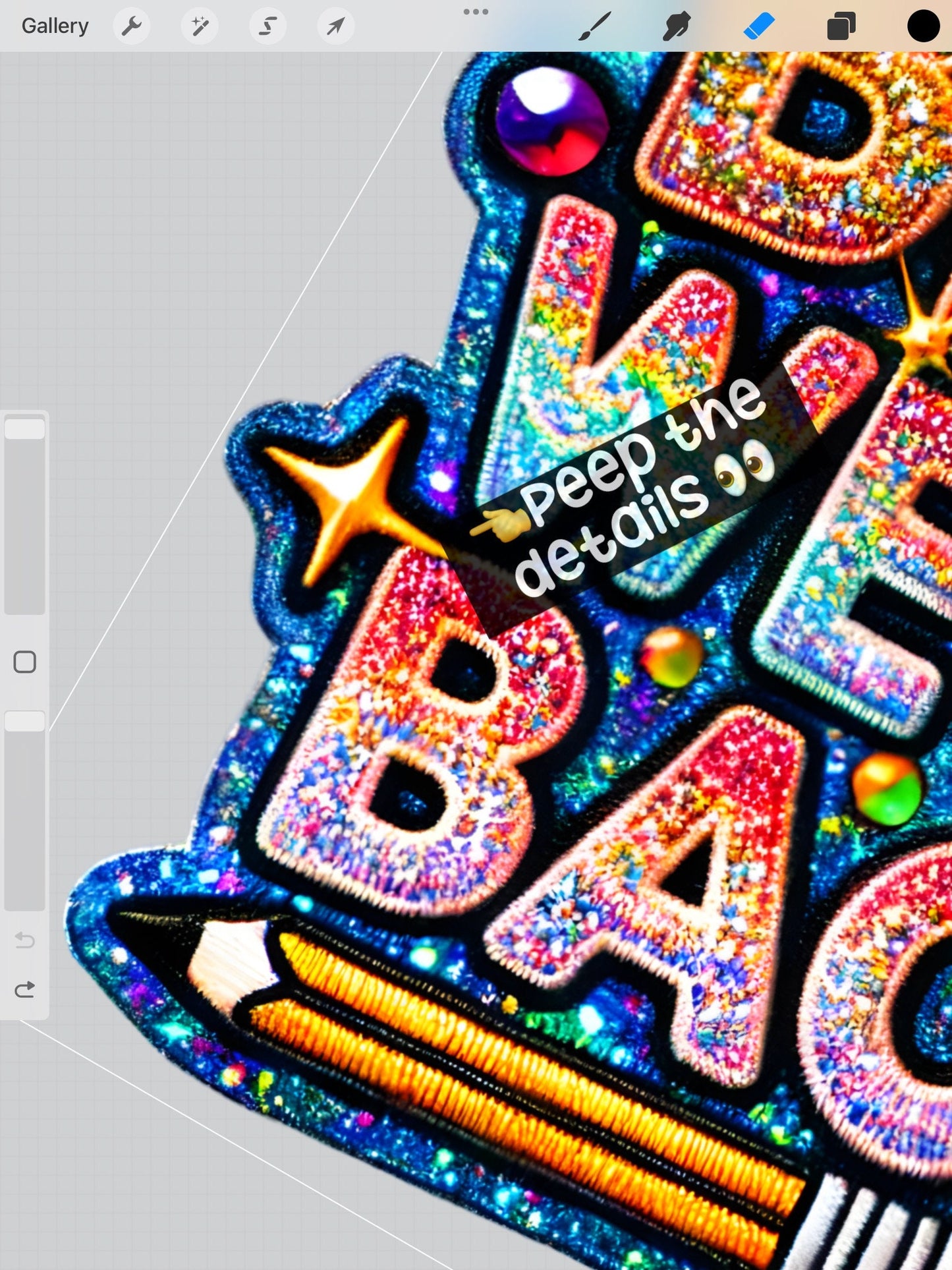 Bruh we are back, back to school PNG, FAUX embroidery design | for printing only, not for use with embroidery | Homewrecker Design Shop