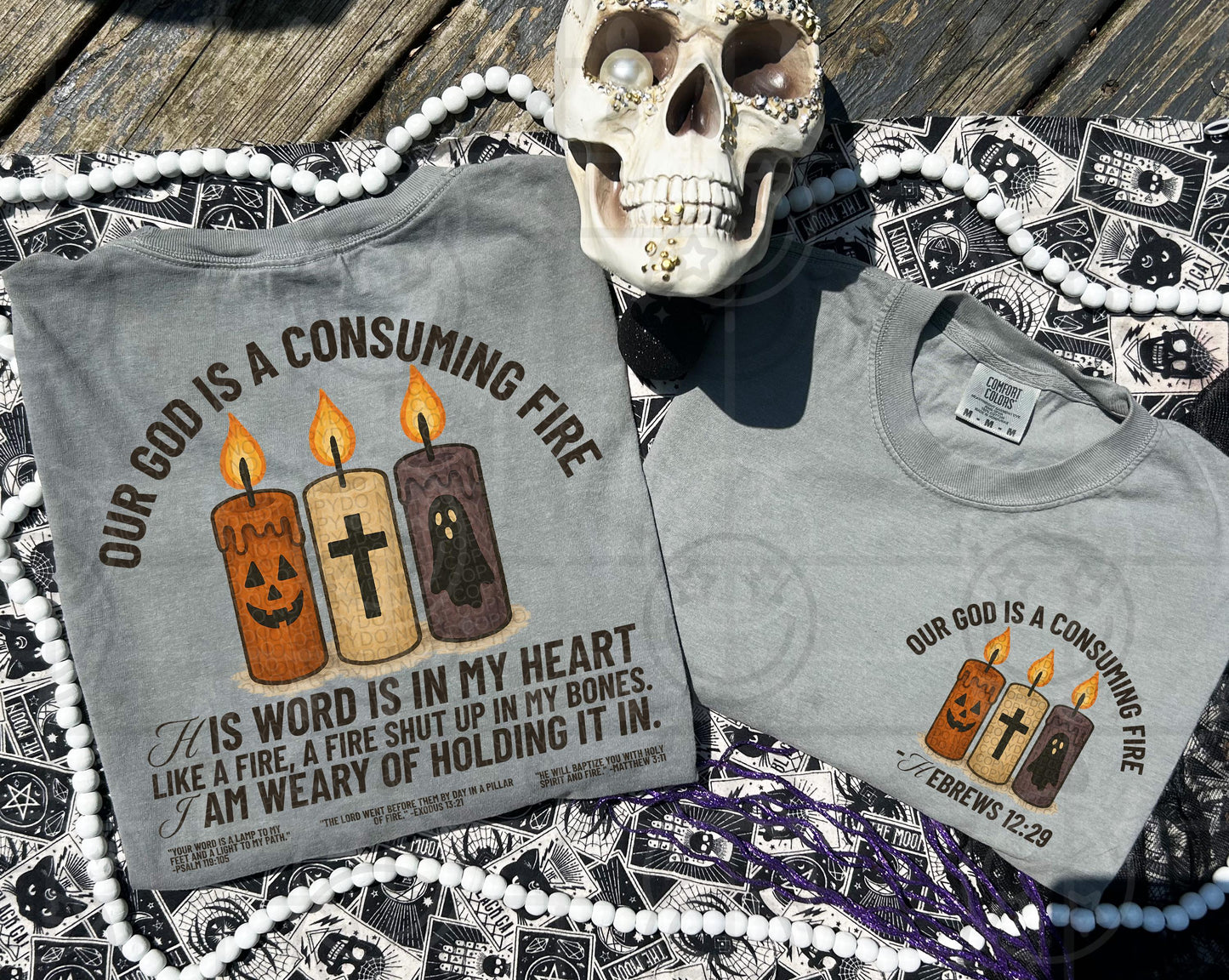 Our God is a consuming fire png, digital download