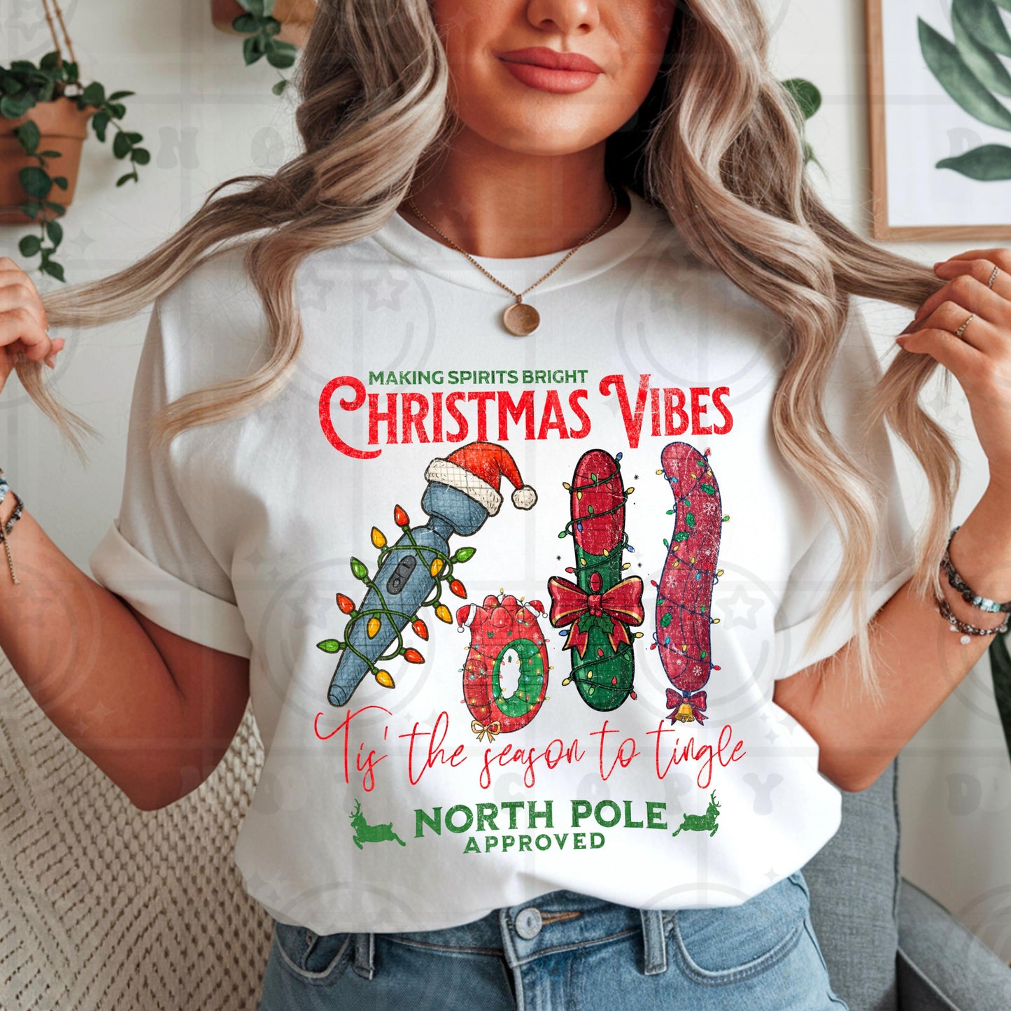 Christmas Vibes Adult Humor Vintage Distressed PNG Digital Download