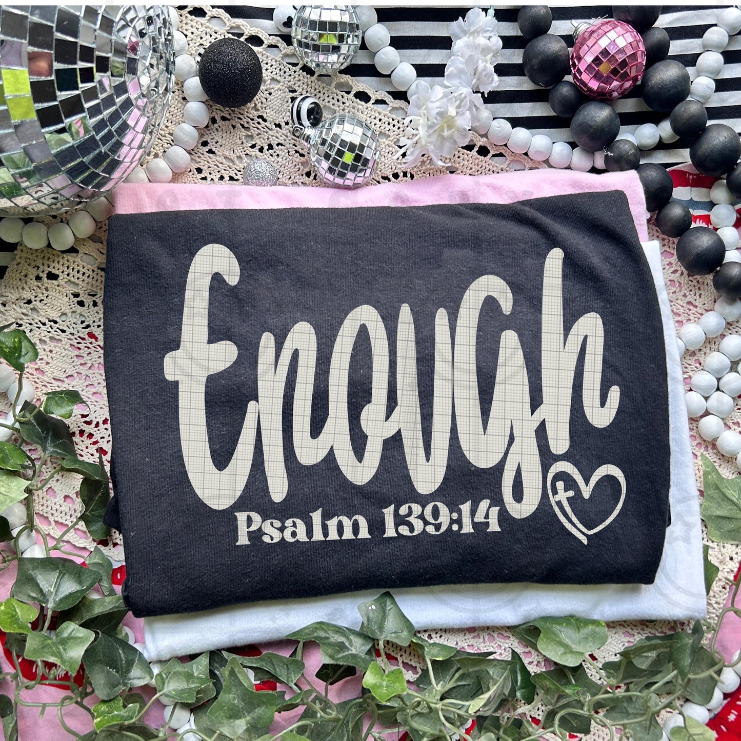 Enough, Faith PNG Download, Digital Design, PNG