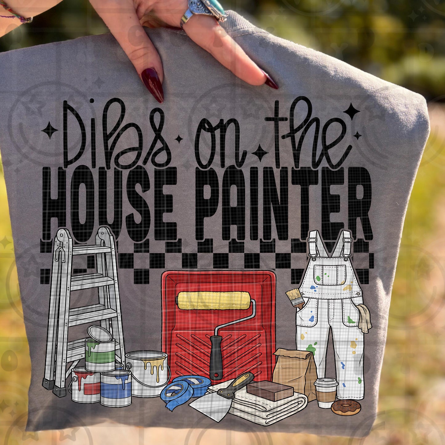 dibs on the house painter png download