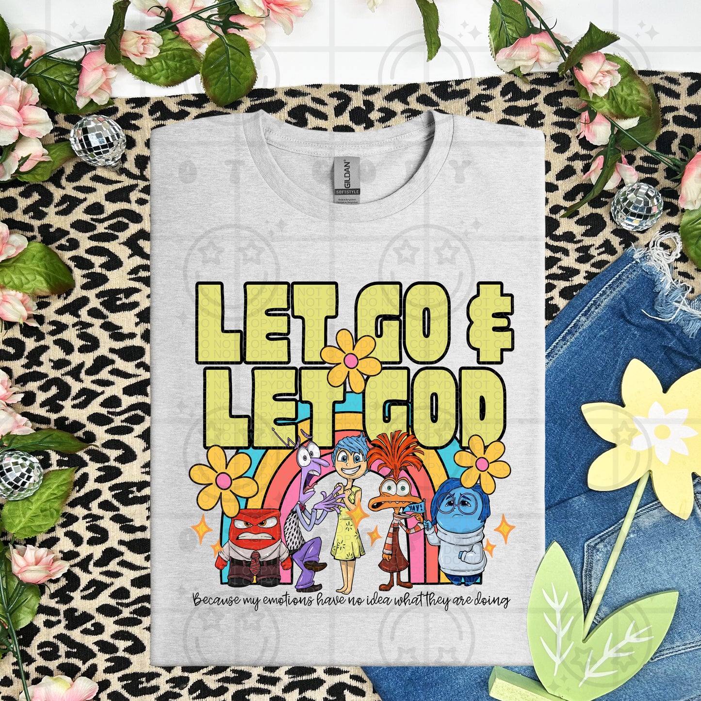 Let go and Let God because my emotions have no idea what they are doing PNG