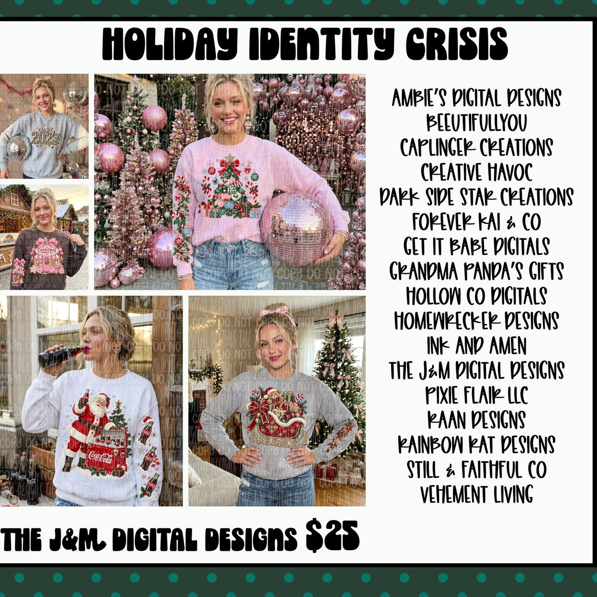 Holiday Identity Crisis Collab: 17 designers