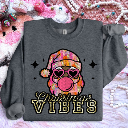 Christmas Vibes Santa | Christmas PNG