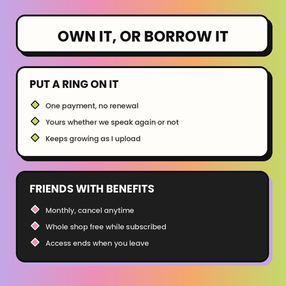 Own The Whole Shop | Every PNG, Mockup, Clipart Element + Font in One Google Drive