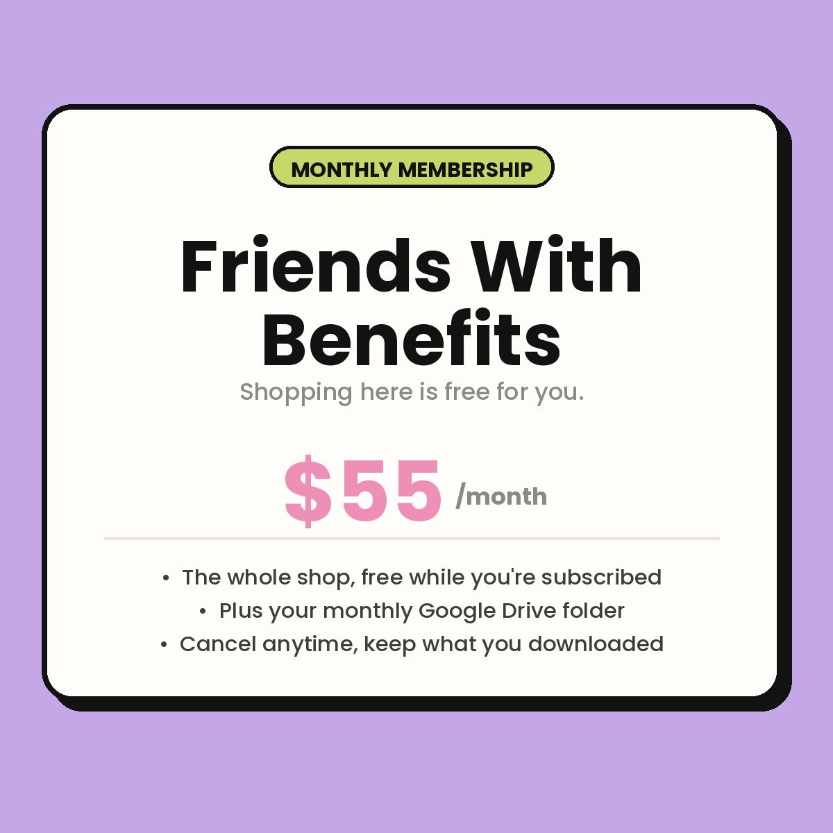 Friends With Benefits