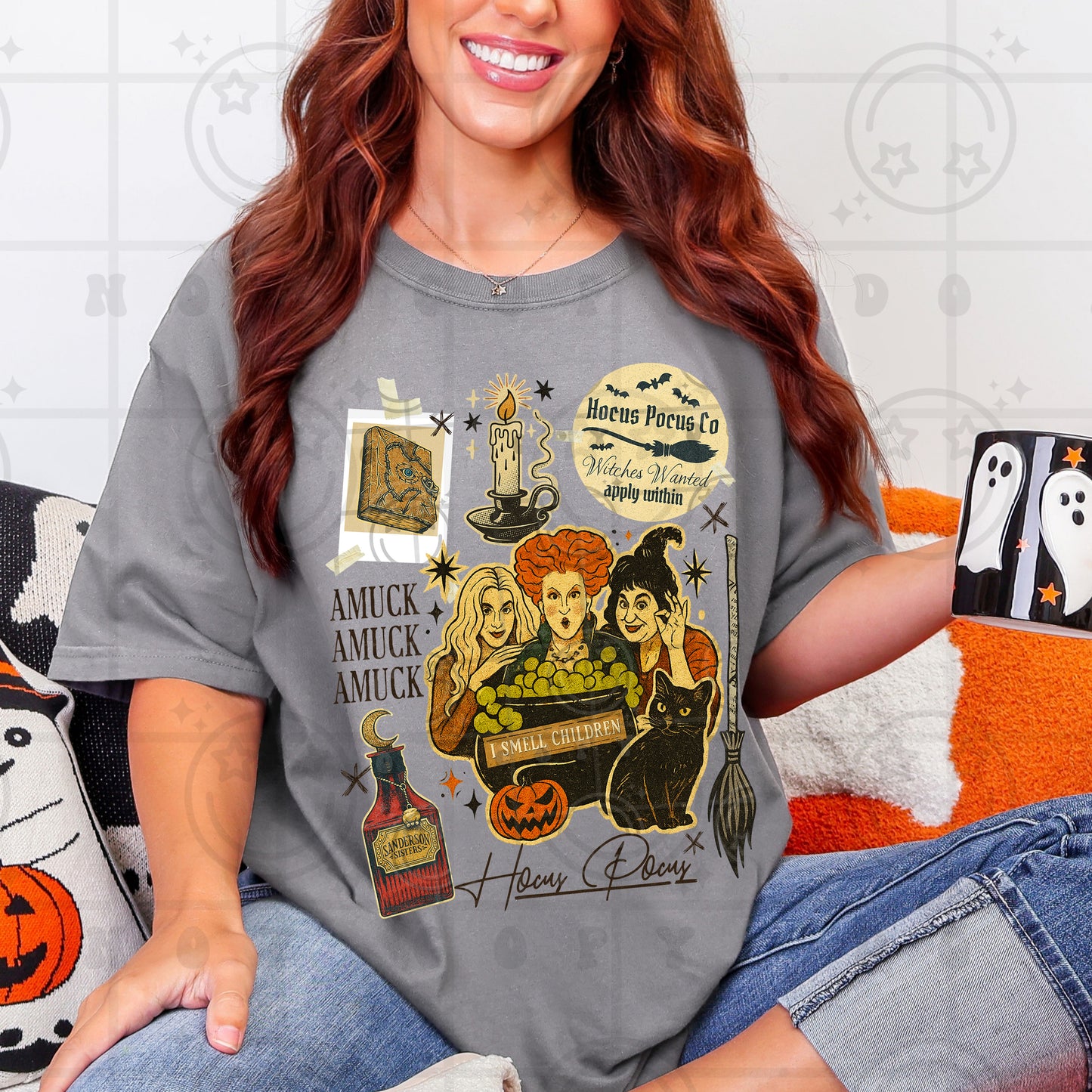 Vintage Halloween Movie Collage BUNDLE - 8 files