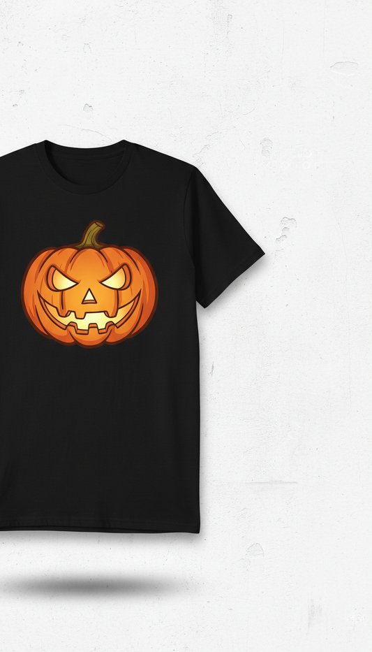 Smirking Pumpkin SVG File