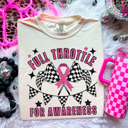 Full throttle for awareness PINK Breast cancer Awareness PNG