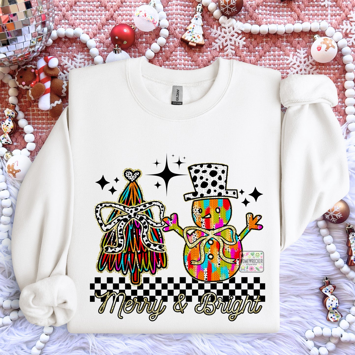 Merry and Bright Brushstrokes