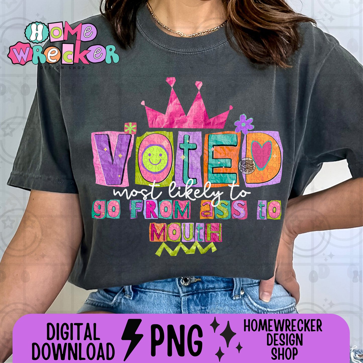Voted Most likely to go from ass to mouth PNG