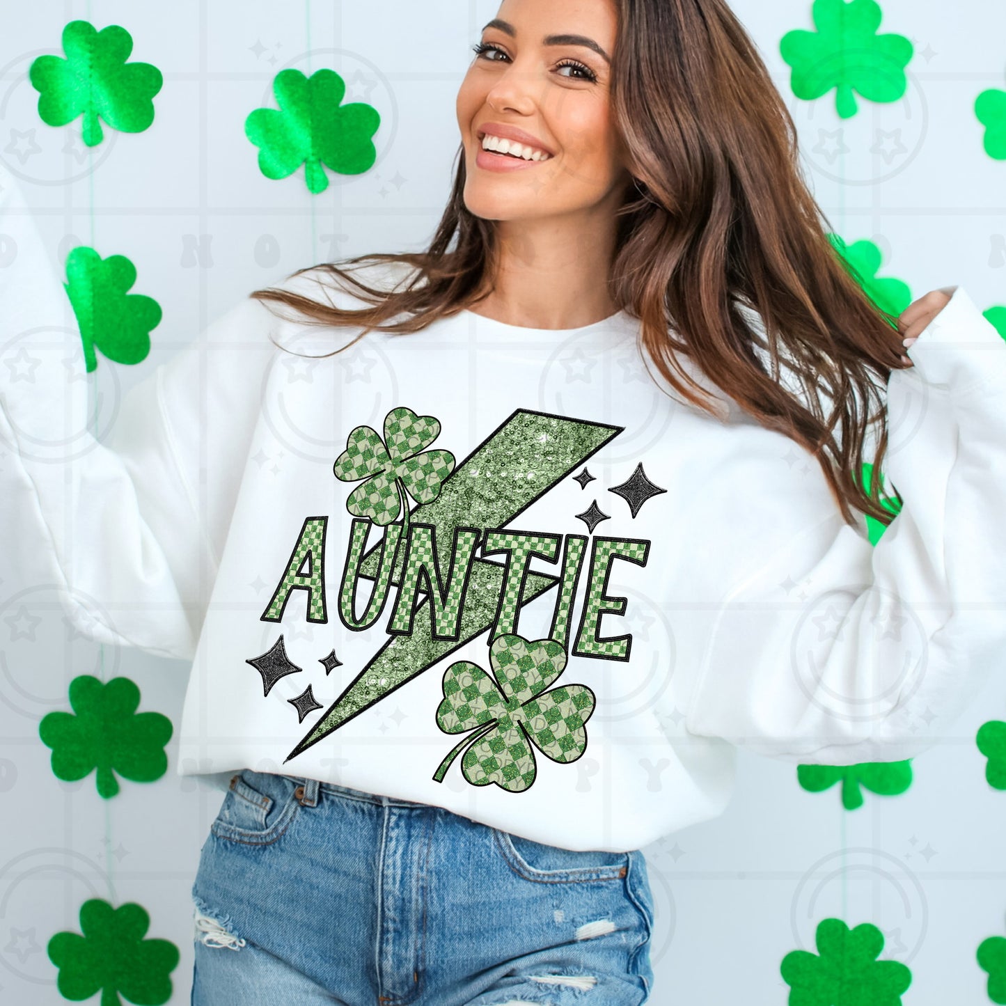 ST Patricks Checkered Names PNG | Singles, Bundles, Requests