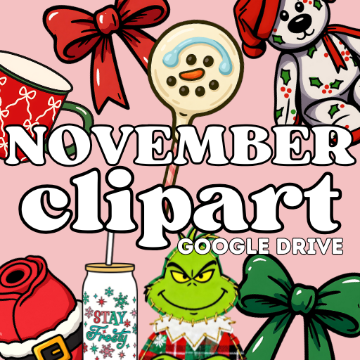 NOVEMBER 2025 CLIPART *INCLUDED IN NOVEMBER DRIVE*