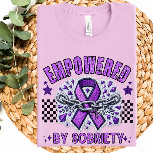 Empowered by sobriety Recovery Sobriety Awareness