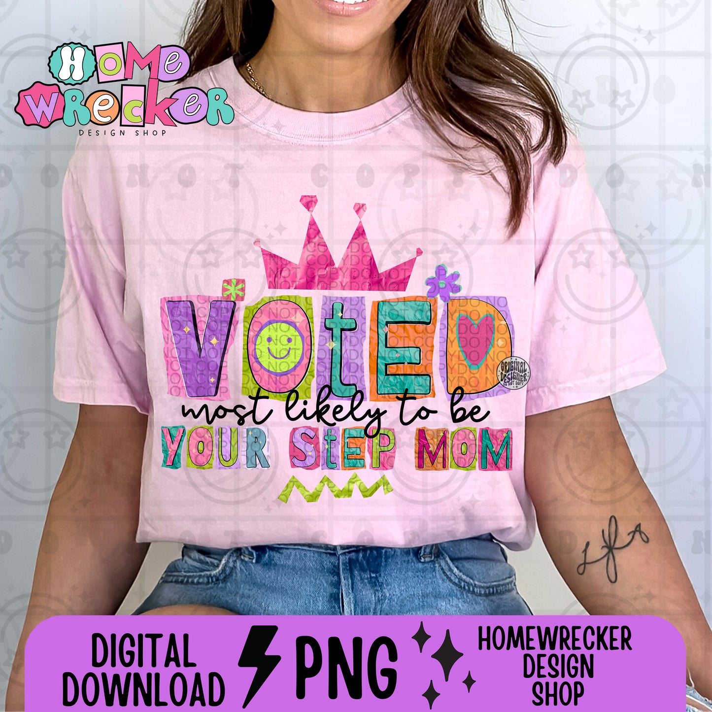 Voted Most likely to be your step mom PNG