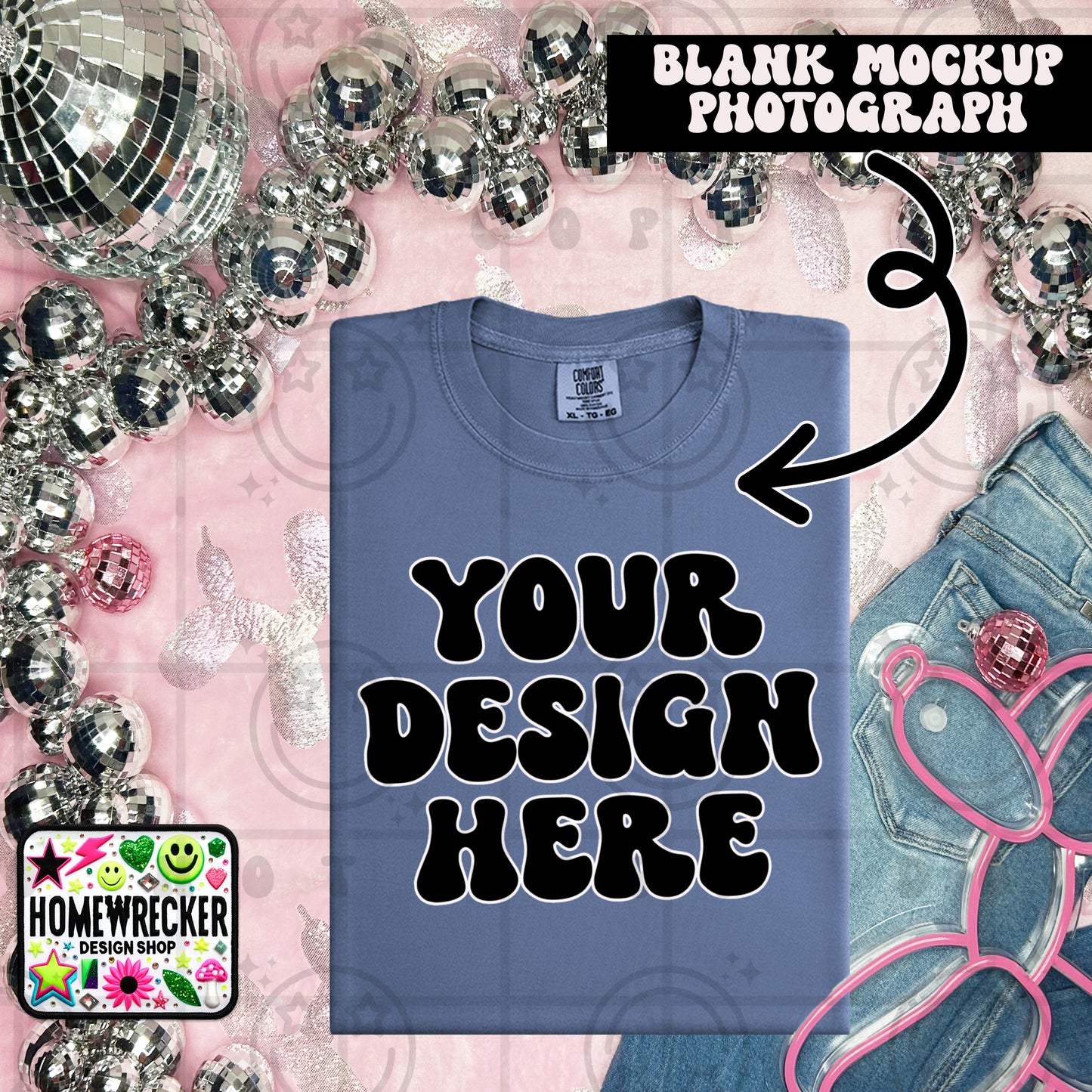 1717 CC | FOLDED EVERYDAY BALLOON DOGGIE MOCK UPS | SINGLES