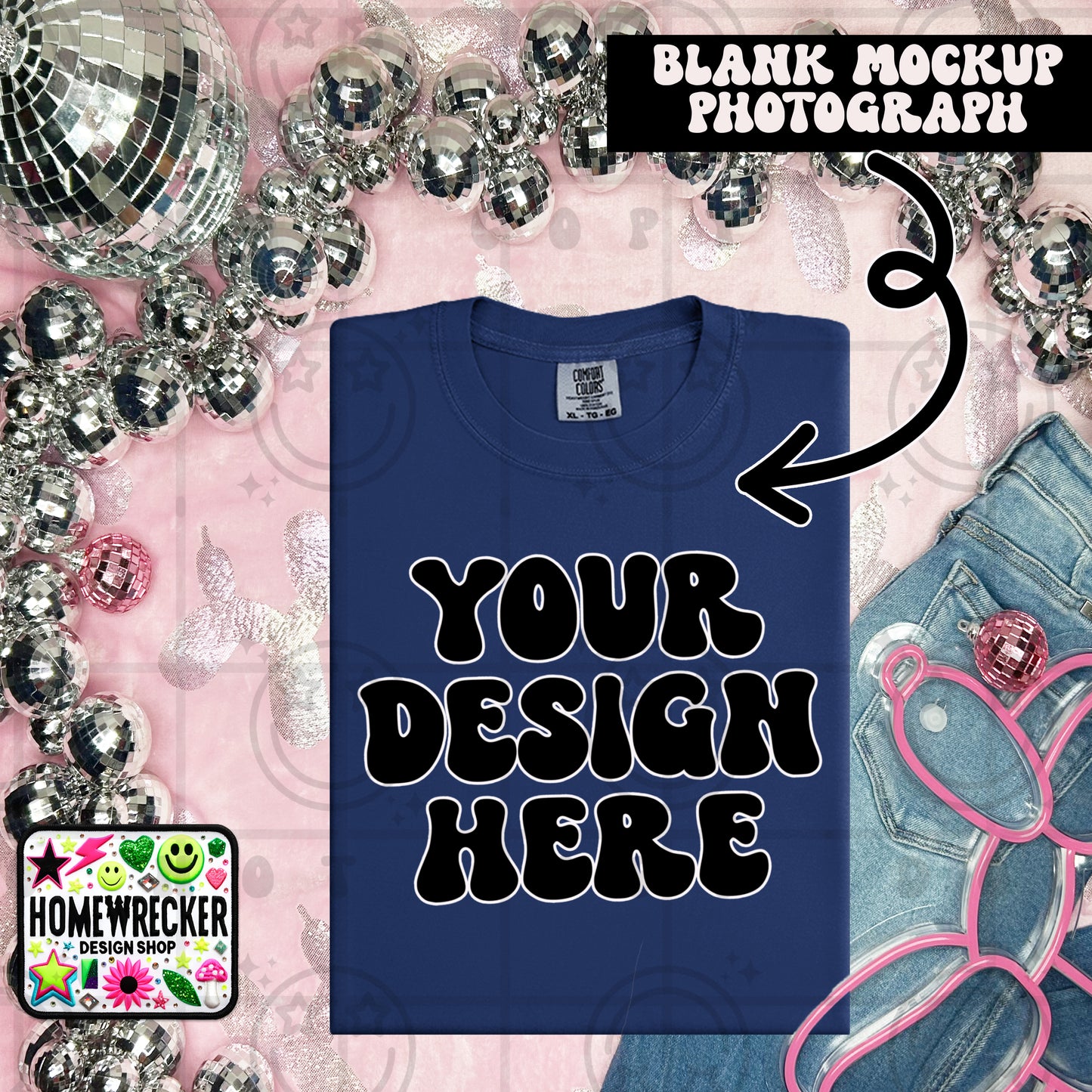 1717 CC | FOLDED EVERYDAY BALLOON DOGGIE MOCK UPS | SINGLES