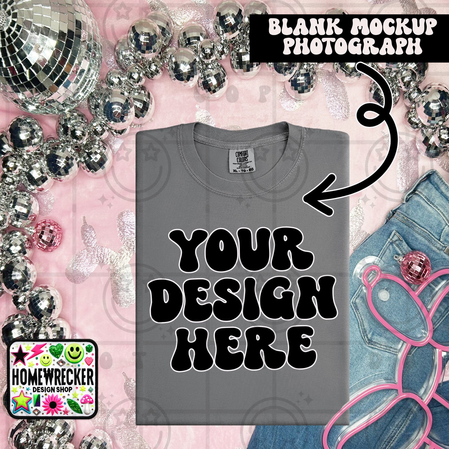 1717 CC | FOLDED EVERYDAY BALLOON DOGGIE MOCK UPS | SINGLES