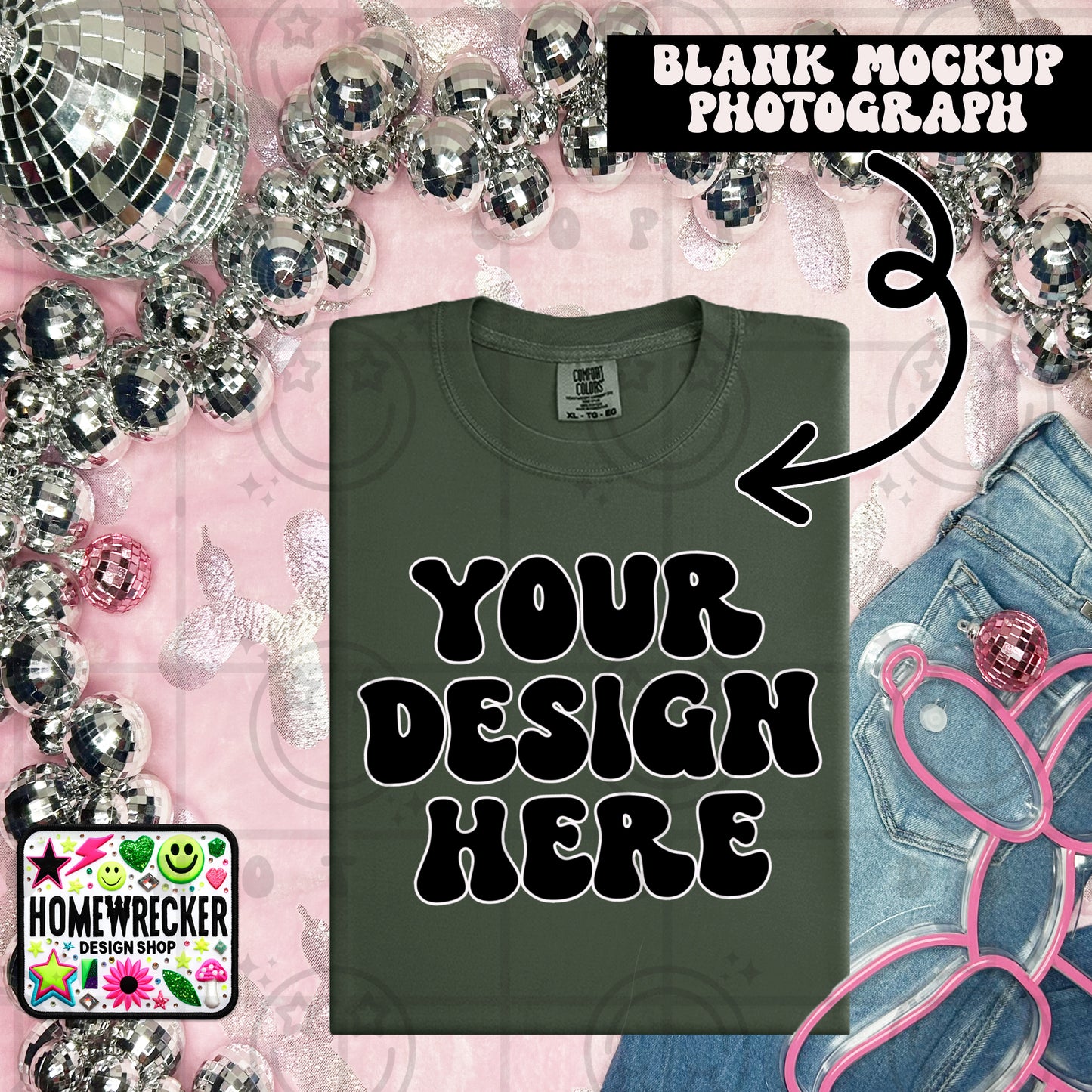 1717 CC | FOLDED EVERYDAY BALLOON DOGGIE MOCK UPS | SINGLES