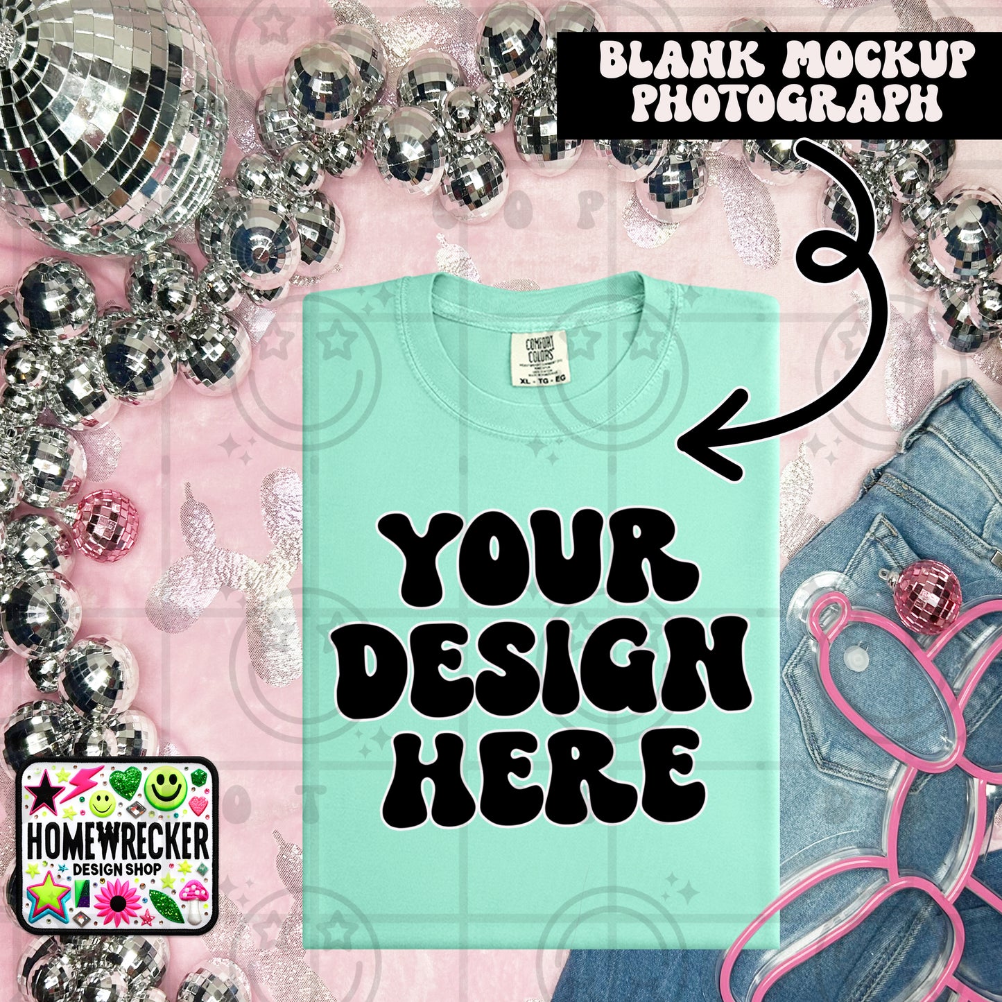 1717 CC | FOLDED EVERYDAY BALLOON DOGGIE MOCK UPS | SINGLES