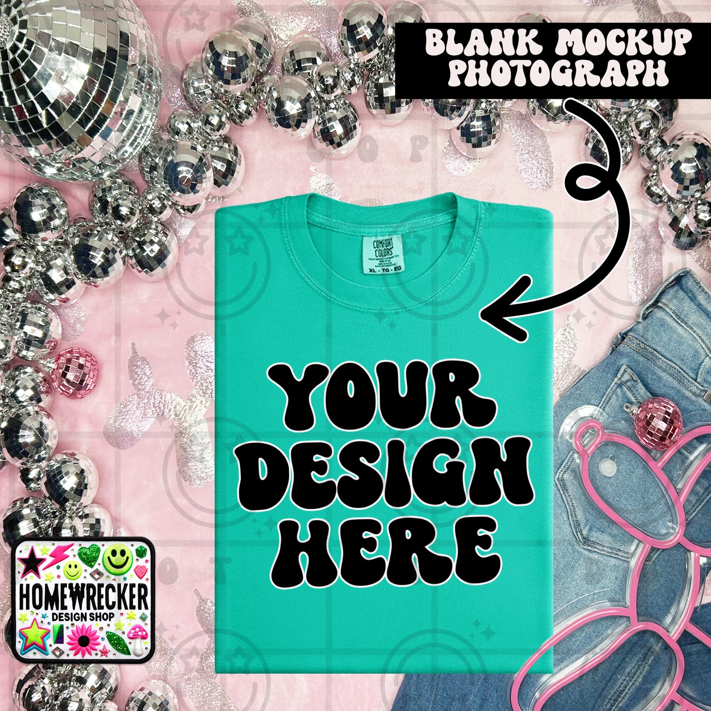 1717 CC | FOLDED EVERYDAY BALLOON DOGGIE MOCK UPS | SINGLES