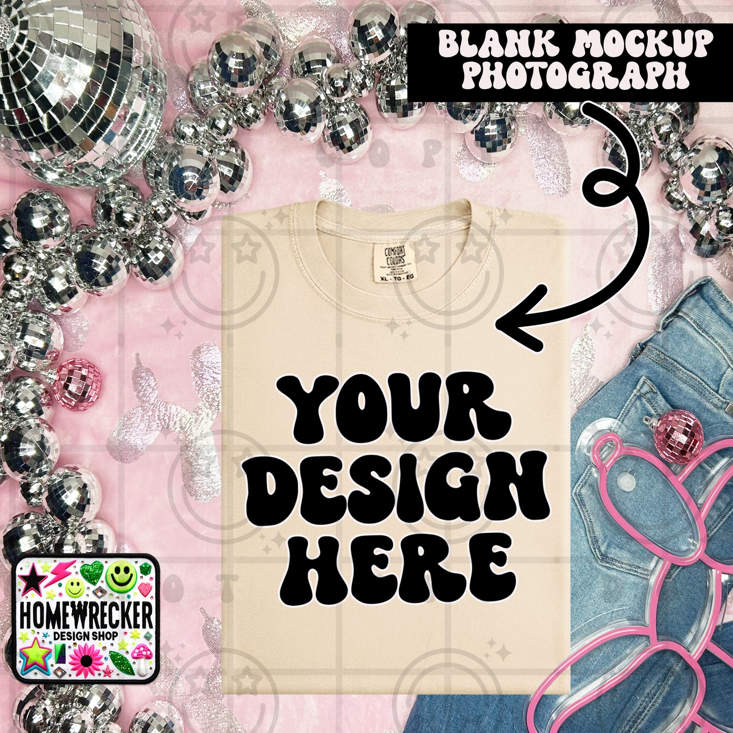 1717 CC | FOLDED EVERYDAY BALLOON DOGGIE MOCK UPS | SINGLES