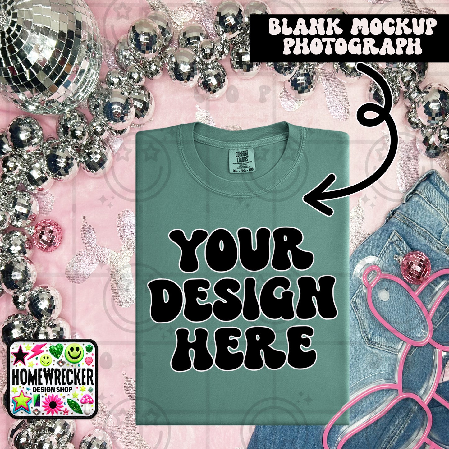 1717 CC | FOLDED EVERYDAY BALLOON DOGGIE MOCK UPS | SINGLES