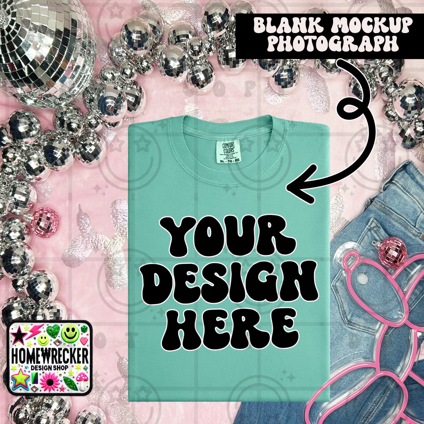 1717 CC | FOLDED EVERYDAY BALLOON DOGGIE MOCK UPS | SINGLES