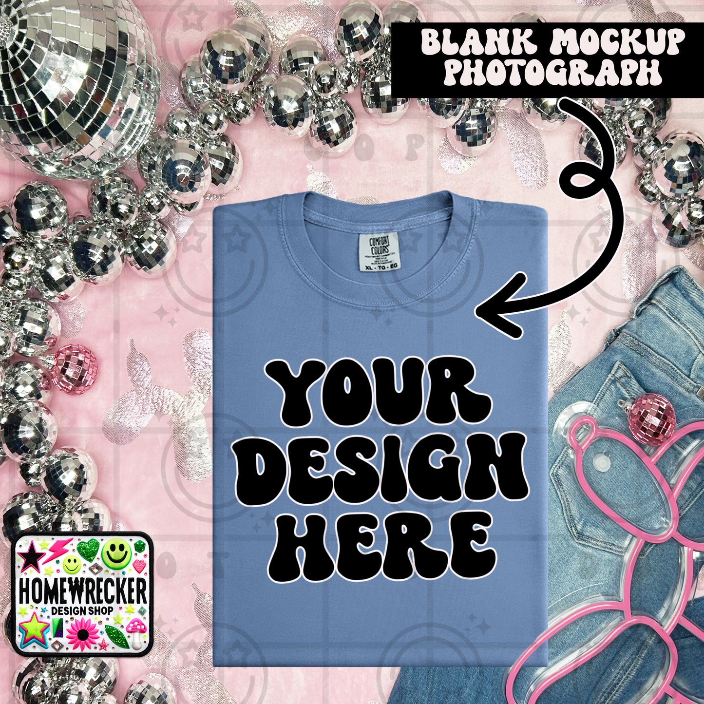 1717 CC | FOLDED EVERYDAY BALLOON DOGGIE MOCK UPS | SINGLES