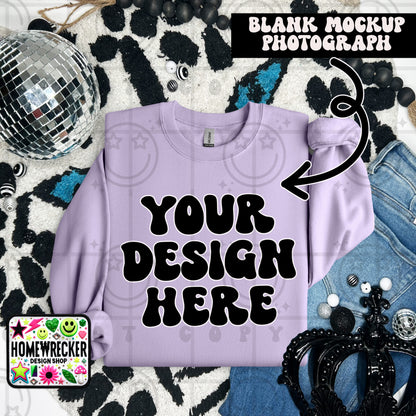 G18000 GILDAN | FOLDED EVERYDAY LEOPARD MOCK UPS | SINGLES