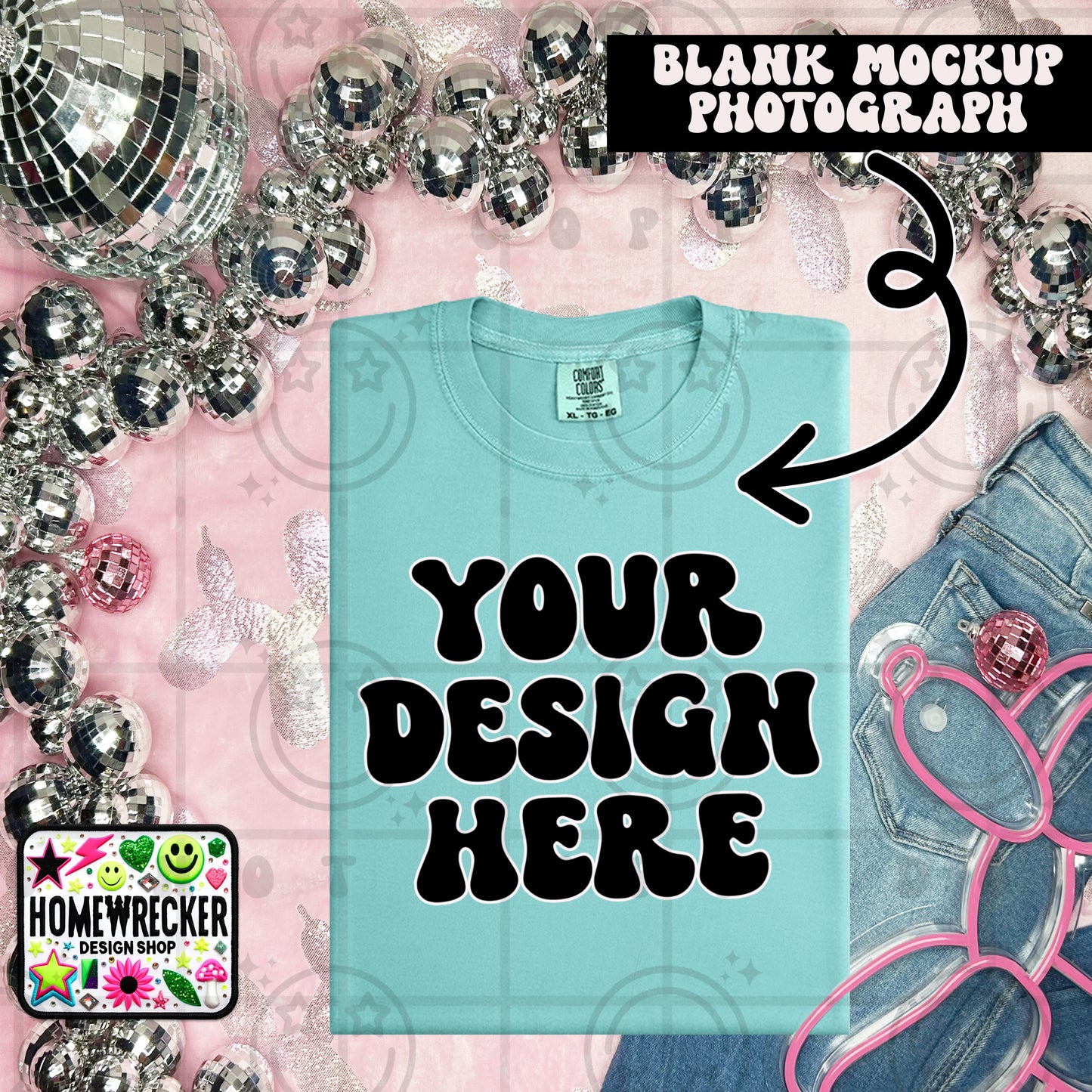 1717 CC | FOLDED EVERYDAY BALLOON DOGGIE MOCK UPS | SINGLES