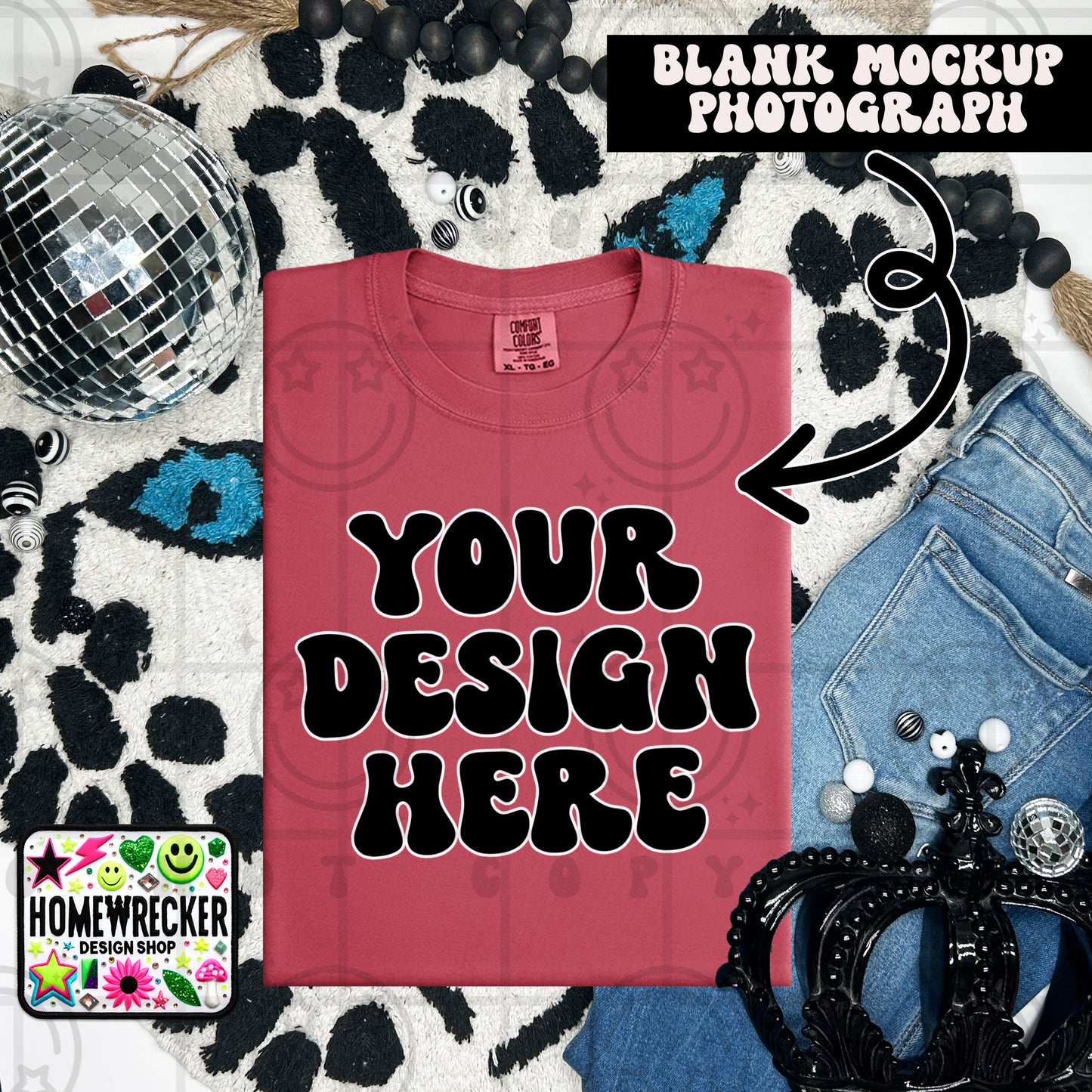 1717 CC | FOLDED EVERYDAY LEOPARD MOCK UPS | SINGLES