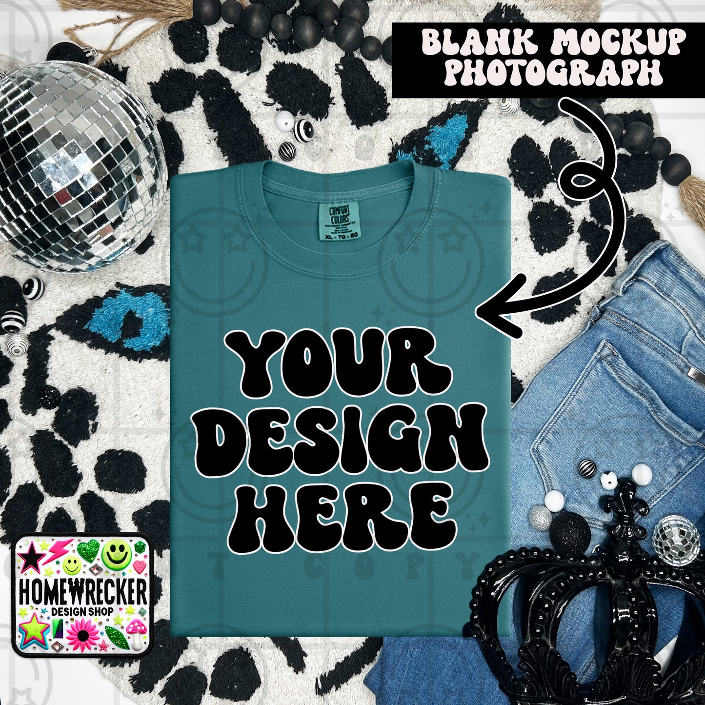 1717 CC | FOLDED EVERYDAY LEOPARD MOCK UPS | SINGLES