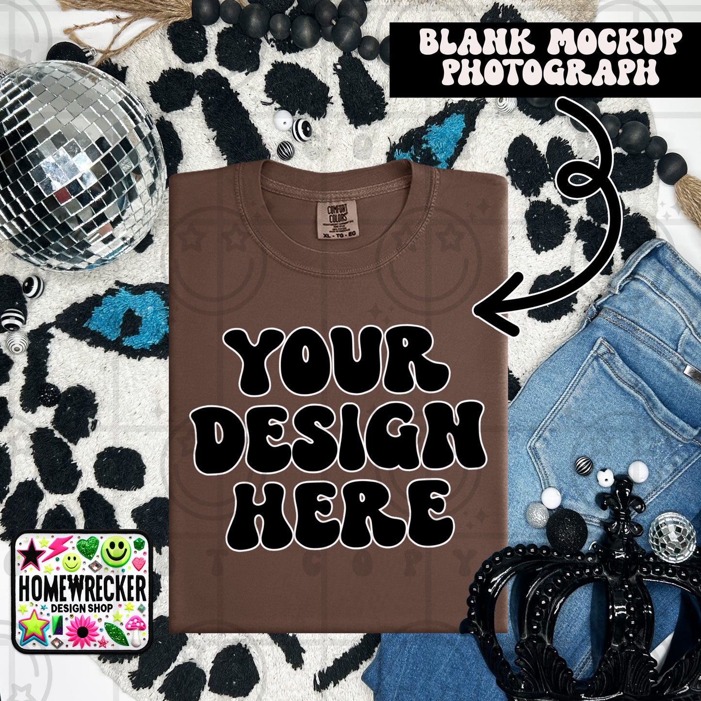 1717 CC | FOLDED EVERYDAY LEOPARD MOCK UPS | SINGLES