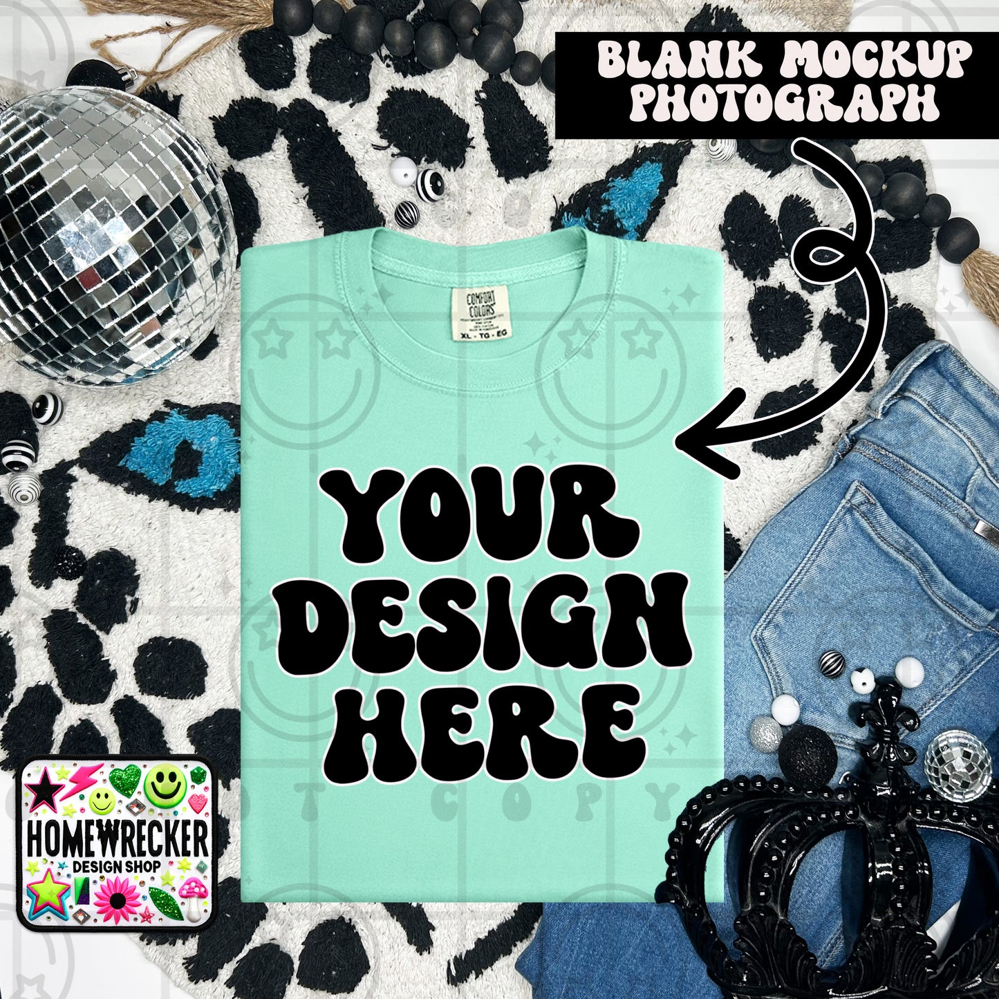 1717 CC | FOLDED EVERYDAY LEOPARD MOCK UPS | SINGLES