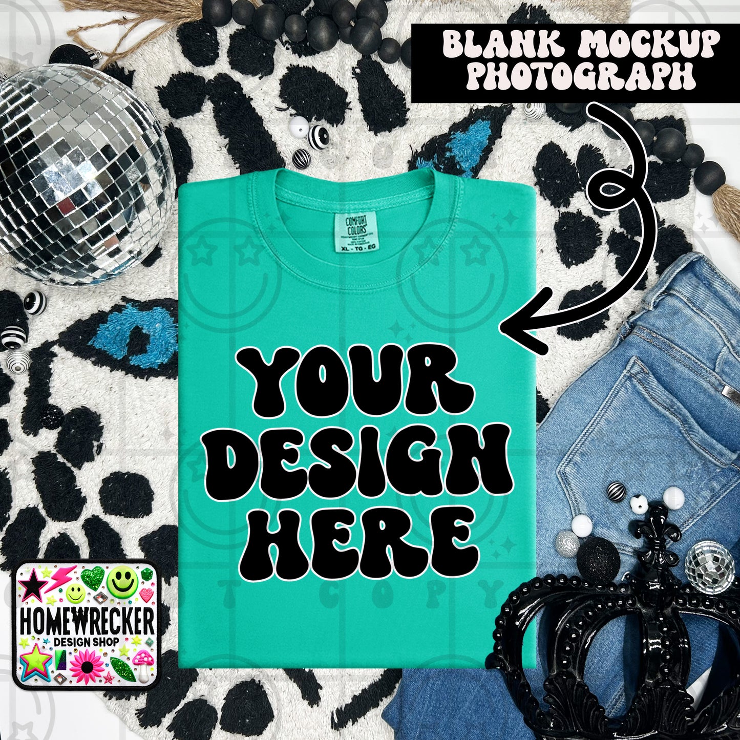 1717 CC | FOLDED EVERYDAY LEOPARD MOCK UPS | SINGLES