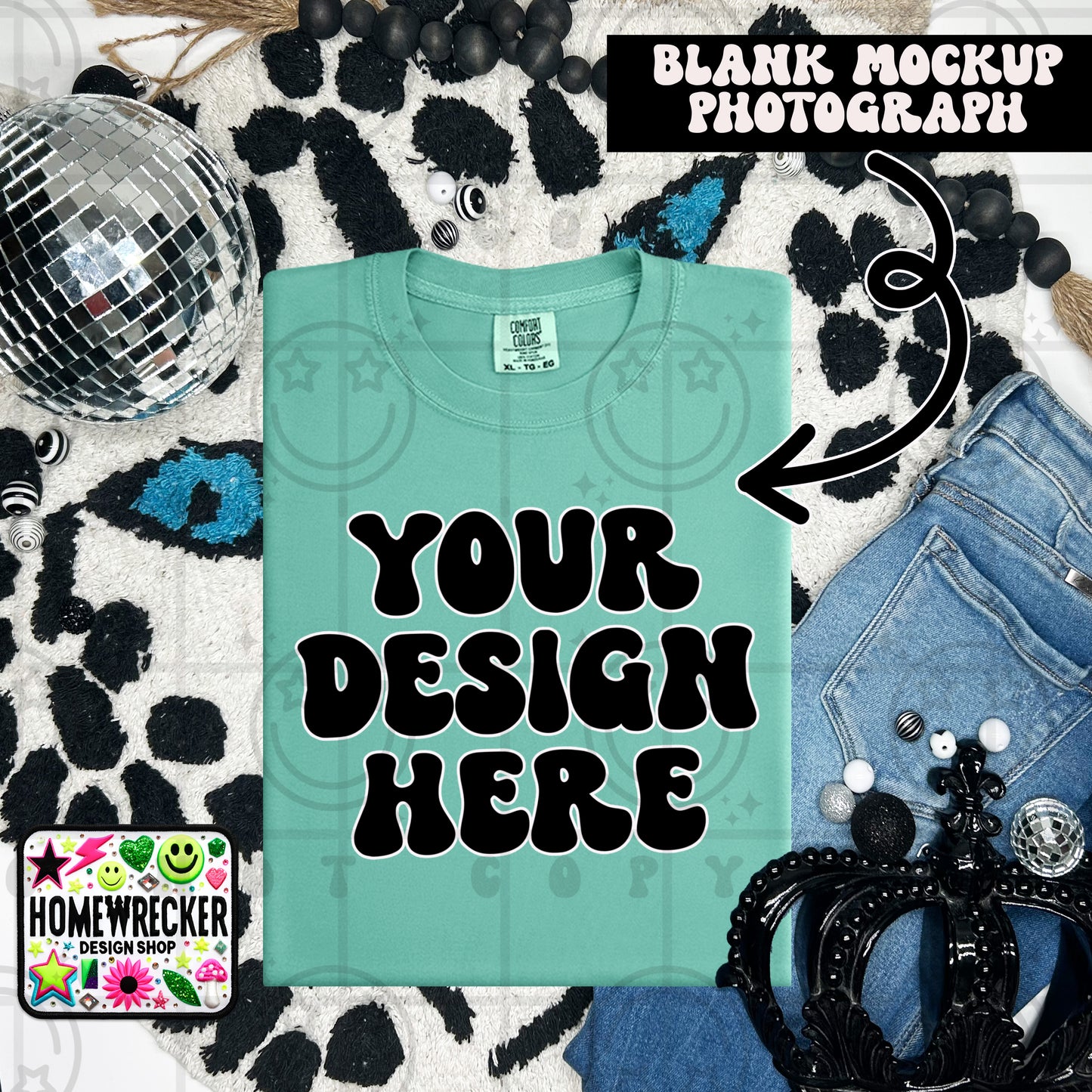 1717 CC | FOLDED EVERYDAY LEOPARD MOCK UPS | SINGLES