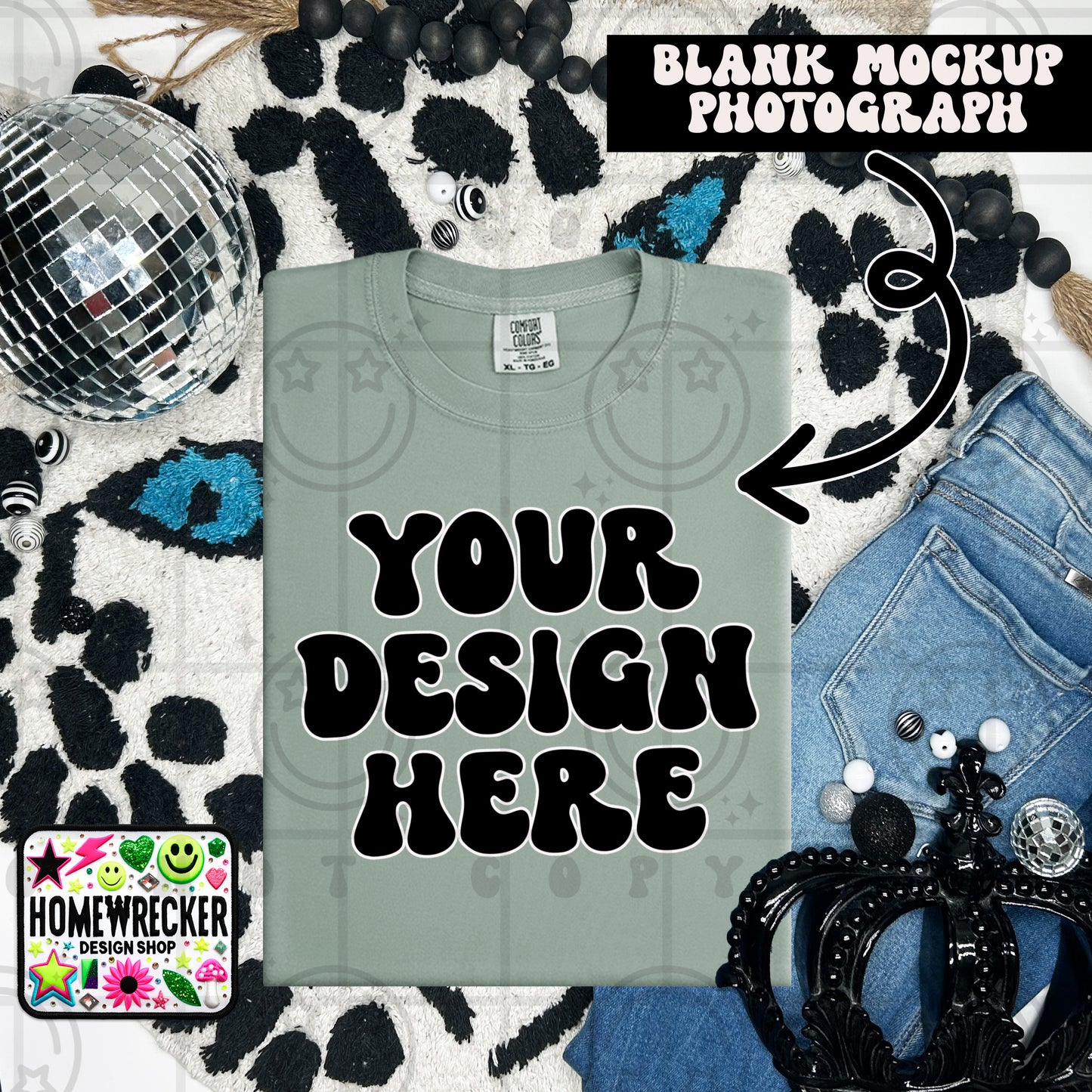 1717 CC | FOLDED EVERYDAY LEOPARD MOCK UPS | SINGLES