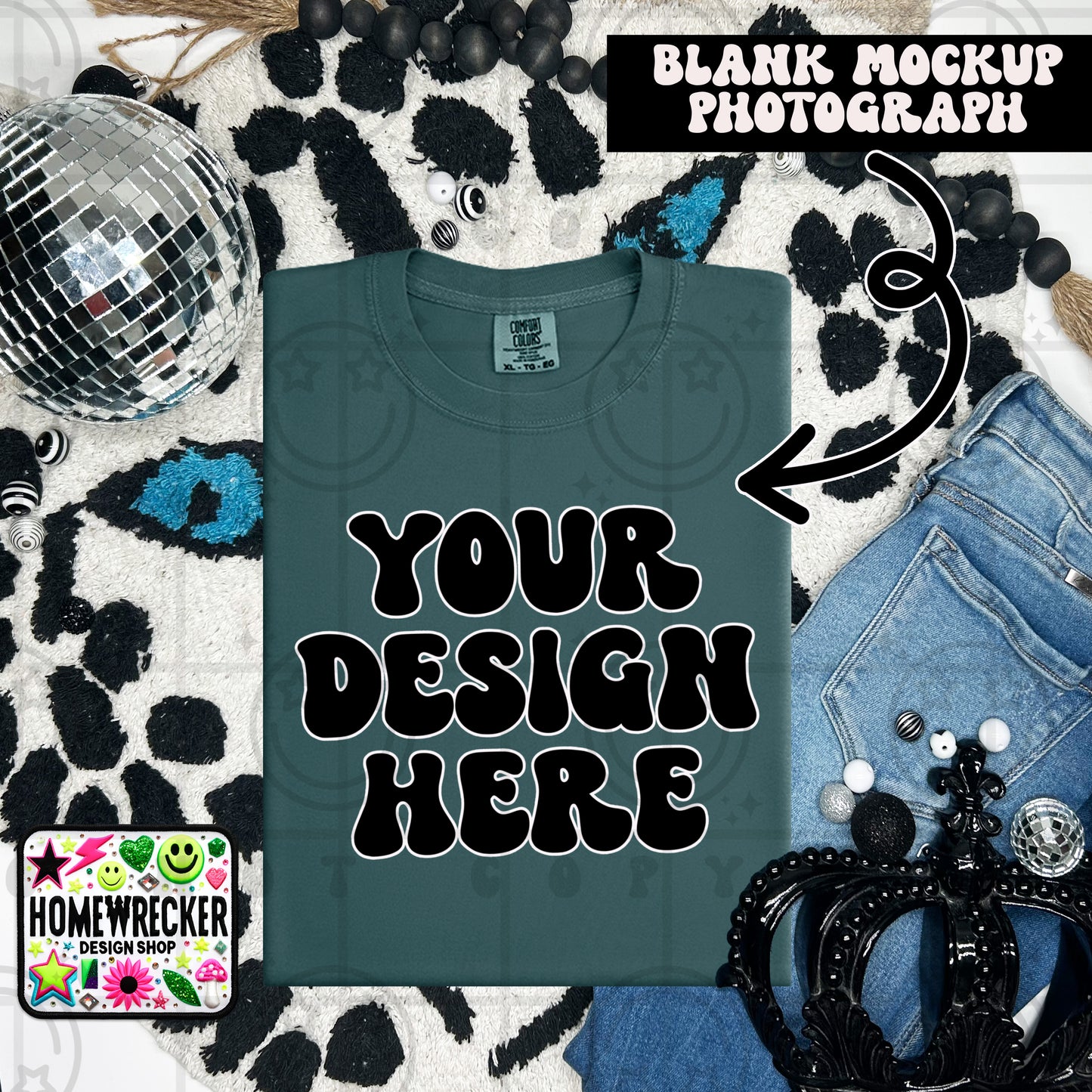 1717 CC | FOLDED EVERYDAY LEOPARD MOCK UPS | SINGLES