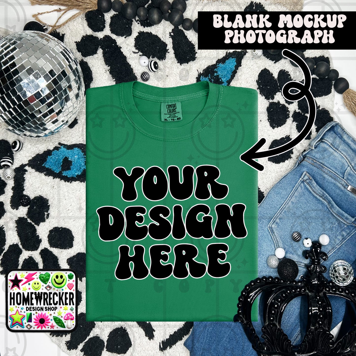 1717 CC | FOLDED EVERYDAY LEOPARD MOCK UPS | SINGLES