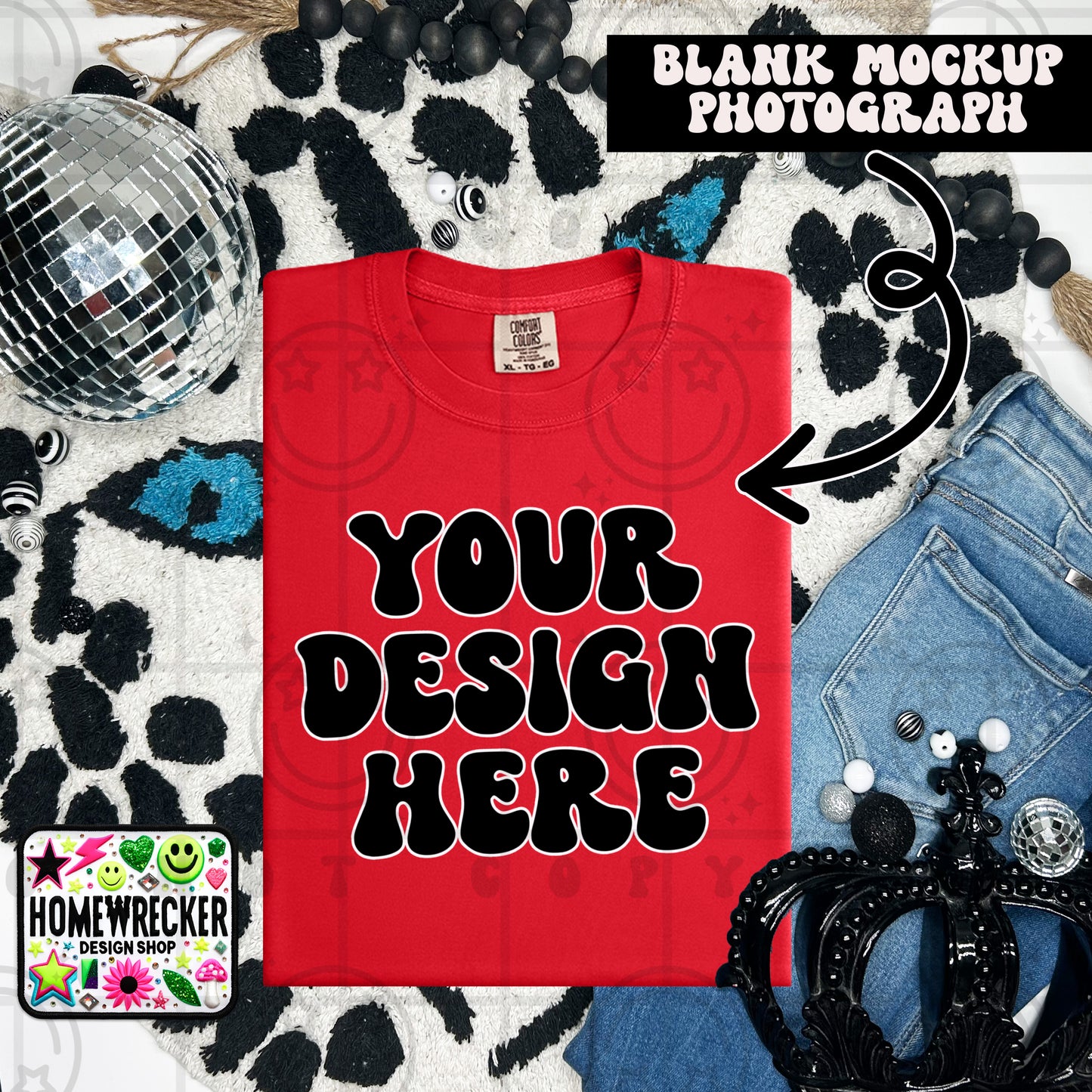 1717 CC | FOLDED EVERYDAY LEOPARD MOCK UPS | SINGLES