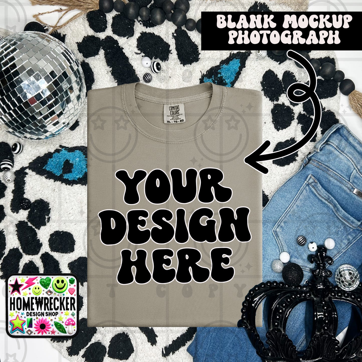 1717 CC | FOLDED EVERYDAY LEOPARD MOCK UPS | SINGLES