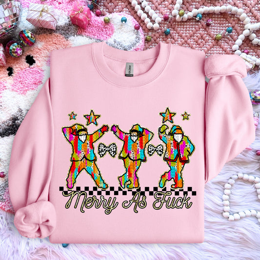 Merry as Fuck | Christmas PNG